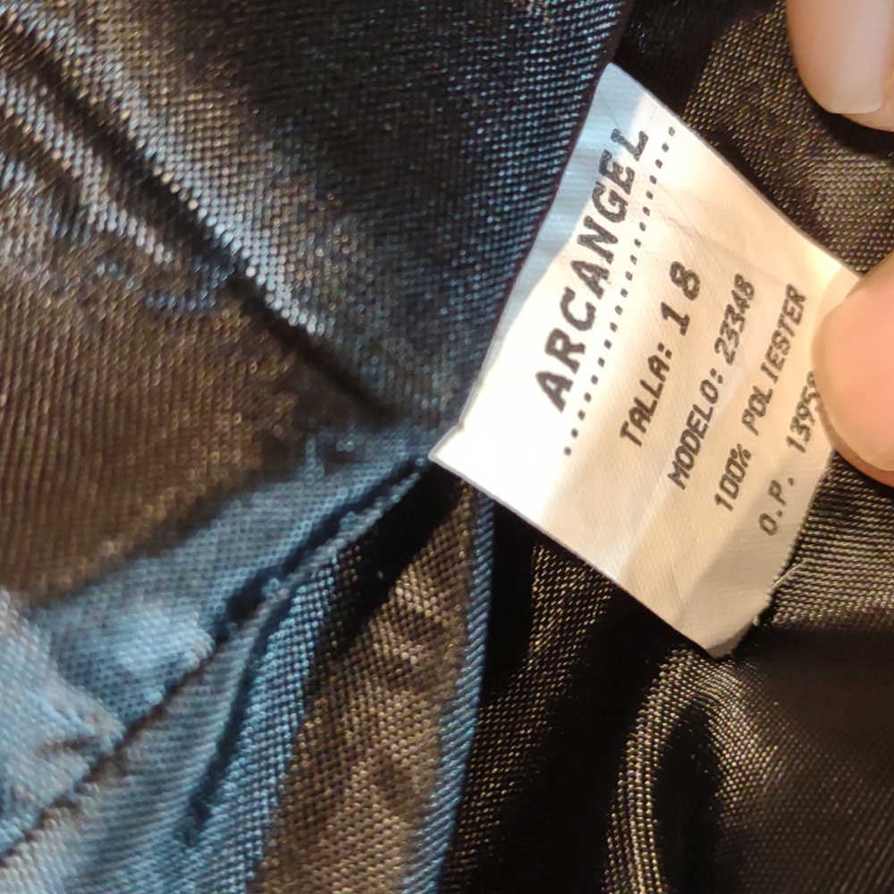 Tux Jacket Size 18 - Picture 4 of 4